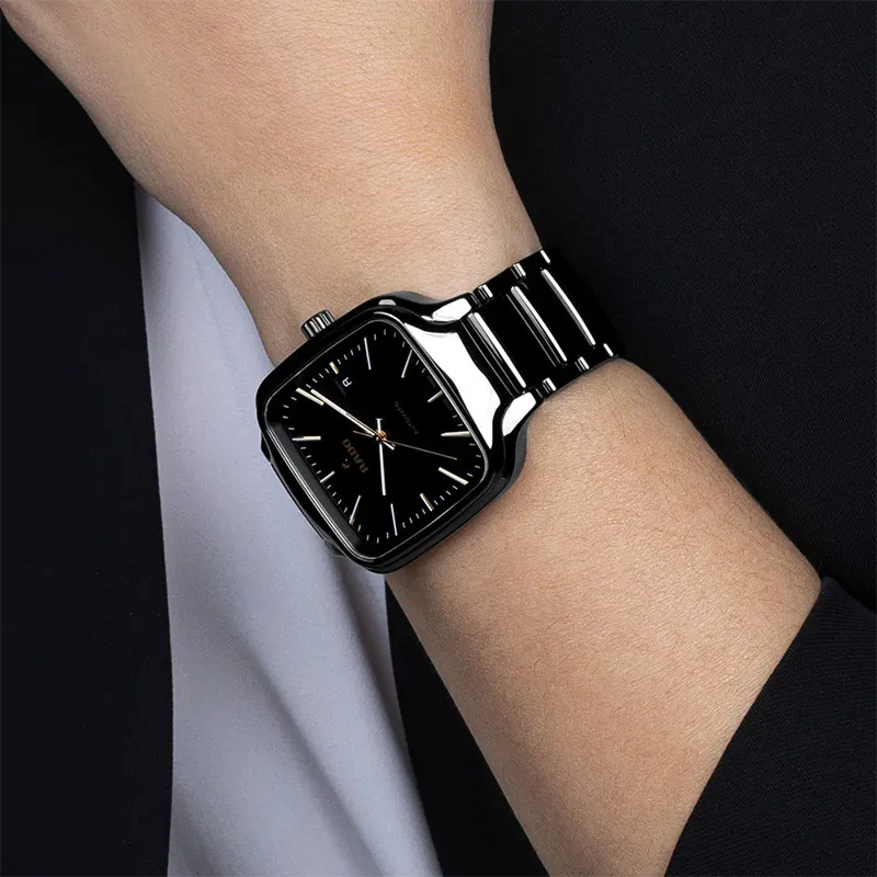 Rado True Square Authentic Blackout Black Men's Watch- R27078162